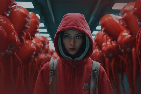 Квест-анимация «Игра в кальмара» от Позитив+